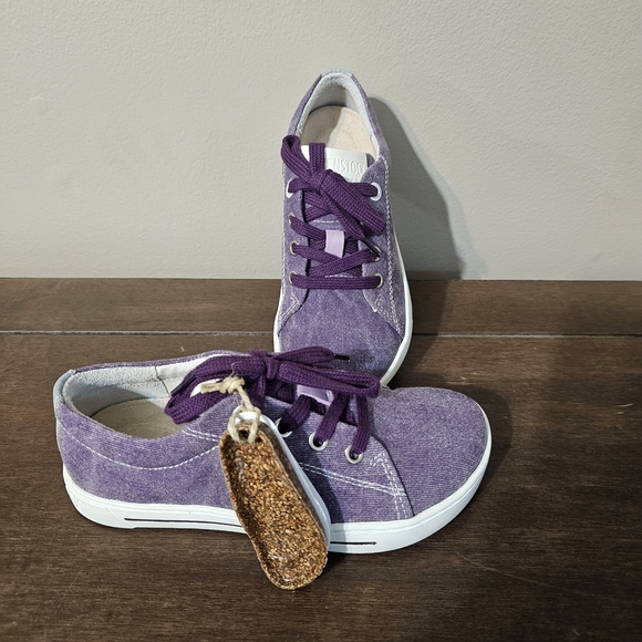 Birkenstock Purple Kids Sneakers - Picture 1 of 3